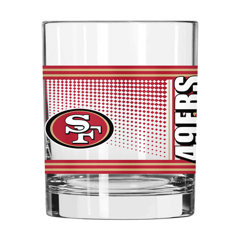 San Francisco 49ers 14oz Hero Rocks Glass - Logo Brands - Flyclothing LLC