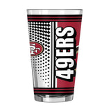 San Francisco 49ers 16oz Hero Pint Glass