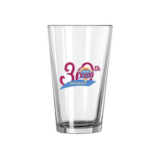 San Francisco 49ers Super Bowl XXIX 30th Anniversary 16oz Pint Glass - Logo Brands - Flyclothing LLC