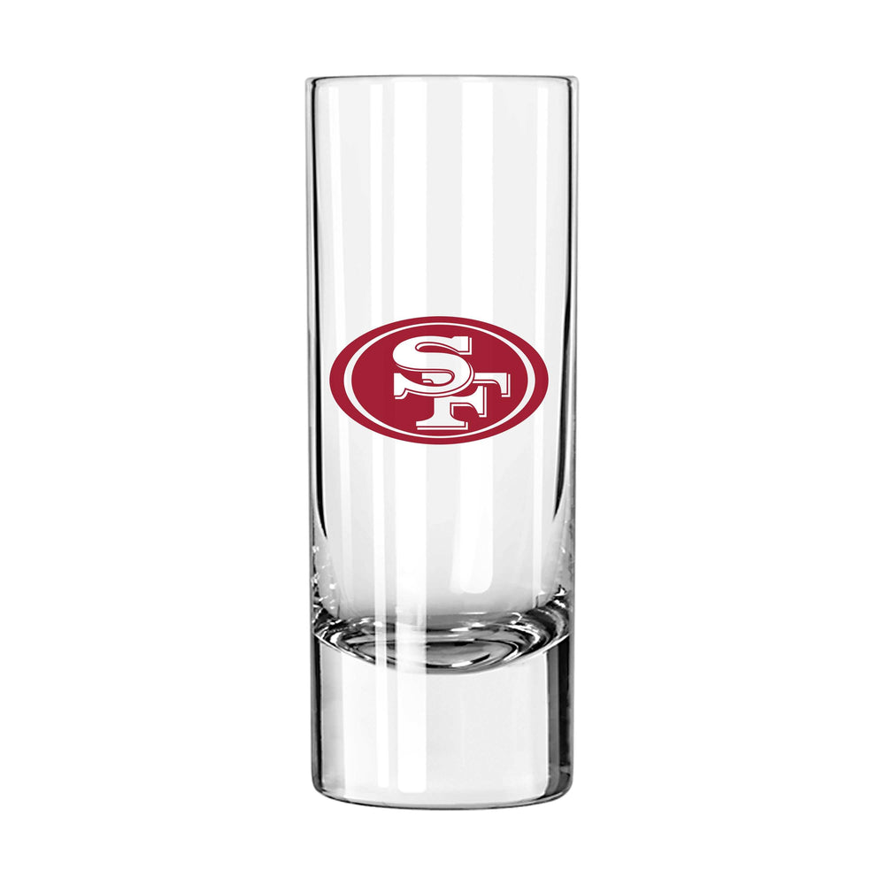 San Francisco 49ers 2.5oz Gameday Shooter Glass - Logo Brands - Flyclothing LLC
