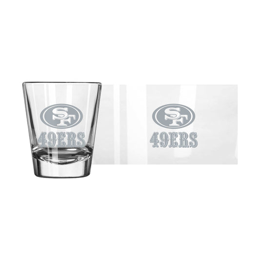 San Francisco 49ers 2oz Frost Shot Glass - Logo Brands - Flyclothing LLC