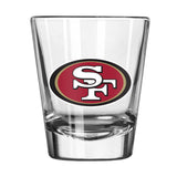 San Francisco 49ers 2oz Letterman Shot Glass - Logo Brands - Flyclothing LLC