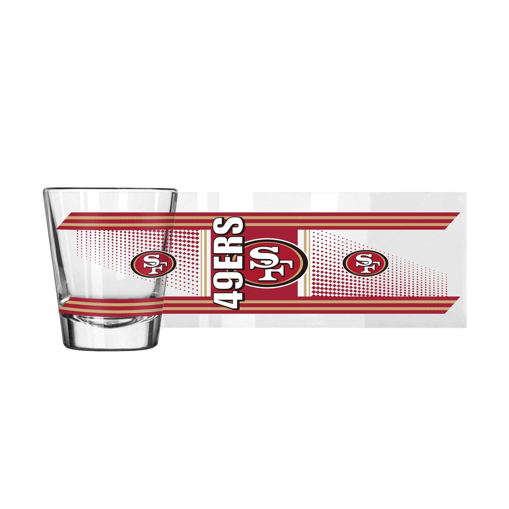 San Francisco 49ers 2oz Hero Shot Glass - Logo Brands - Flyclothing LLC