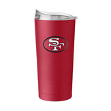 San Francisco 49ers 20oz Retro Stainless Steel Tumbler - Logo Brands - Flyclothing LLC