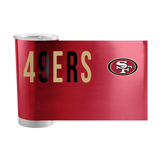 San Francisco 49ers Overtime 20oz Stainless Tumbler - Logo Brands - Flyclothing LLC