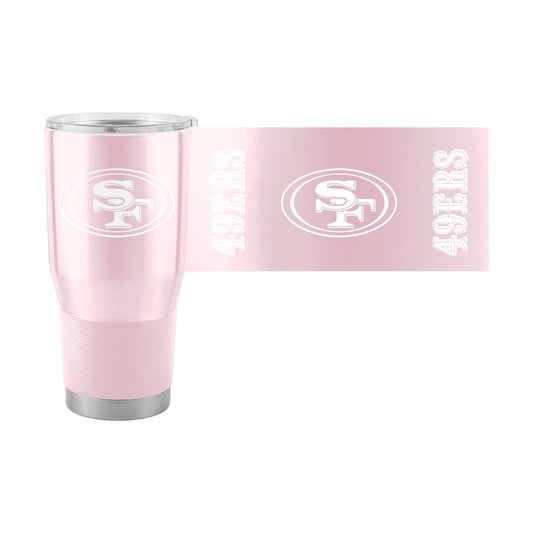 San Francisco 49ers Dusk 30oz Gameday Stainless Steel Tumbler - Logo Brands - Flyclothing LLC