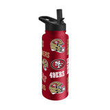 San Francisco 49ers 34oz Native Quencher Bottle