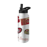 San Francisco 49ers Dreamweave 34oz Quencher Bottle