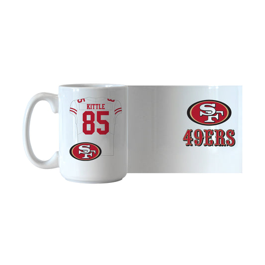 SF 49ers George Kittle Jersey 15oz Sublimated Mug