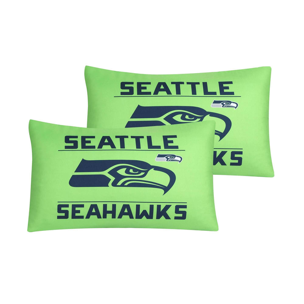 Seattle Seahawks Command Comforter Set Full/Queen - Logo Brands - Flyclothing LLC