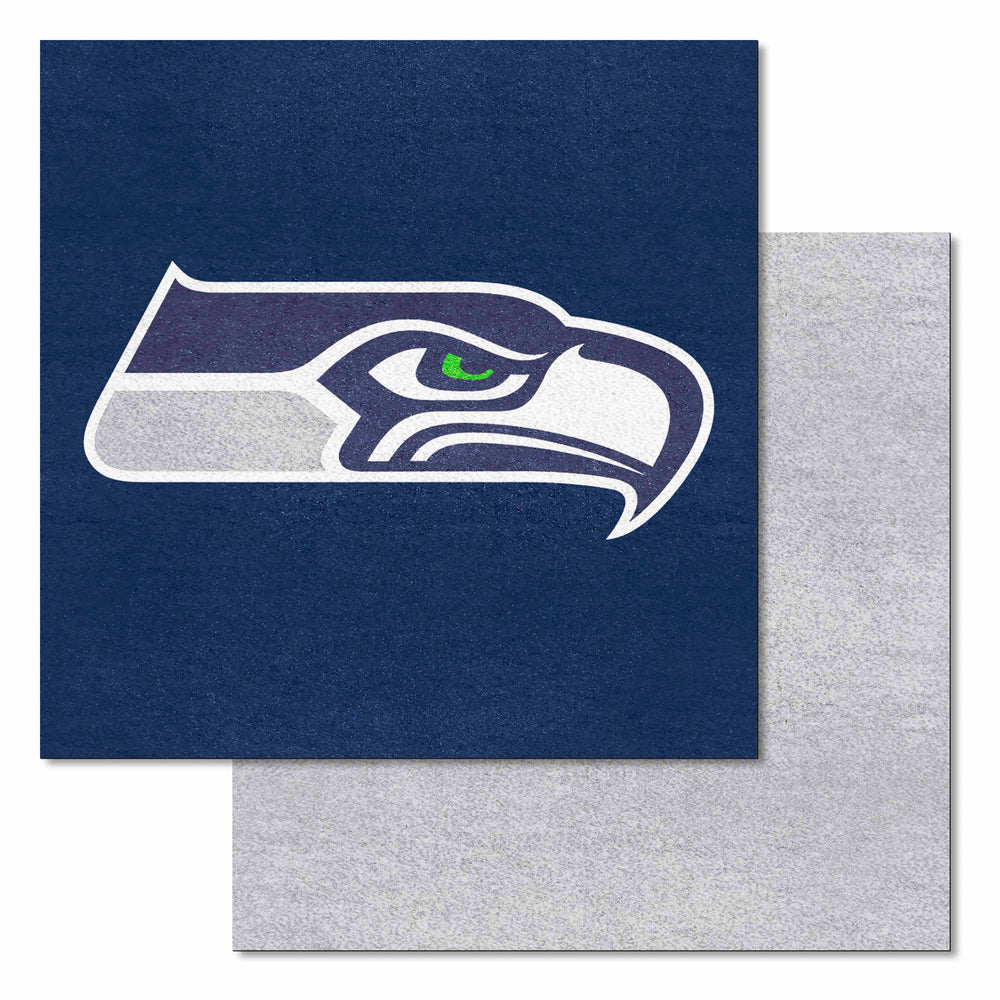 NFL - Seattle Seahawks Team Carpet Tiles - Logo Brands - Flyclothing LLC
