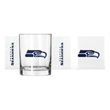 Seattle Seahawks 14oz Gameday Rocks Glass