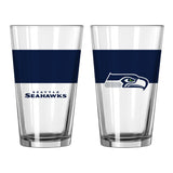 Seattle Seahawks 16oz Colorblock Pint Glass