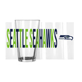 Seattle Seahawks 16oz Overtime Pint Glass