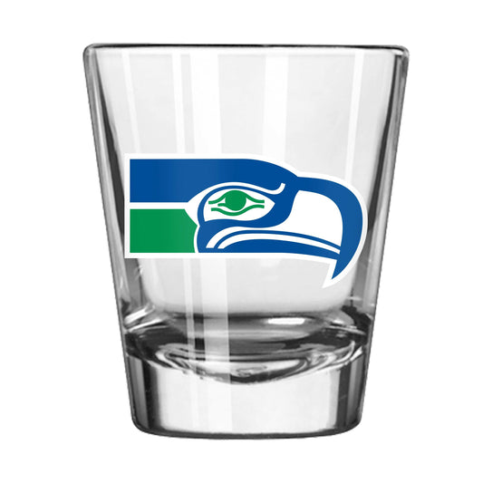 Seattle Seahawks 2oz Retro Shot Glass - Logo Brands - Flyclothing LLC