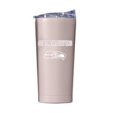 Seattle Seahawks 20oz Stencil Powder Coat Tumbler