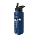 Seattle Seahawks 34oz Replay Quencher Bottle
