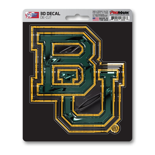 Baylor Bears 3D Decal Sticker - Baylor