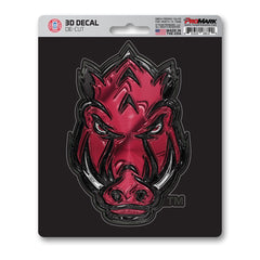 Arkansas Razorbacks 3D Decal Sticker - Arkansas