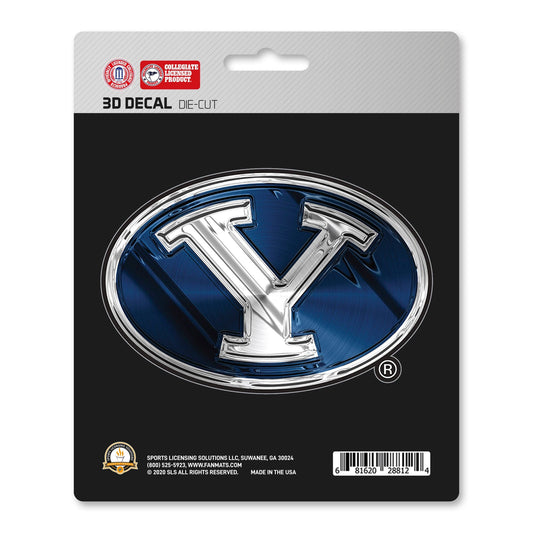 BYU Cougars 3D Decal Sticker - BYU