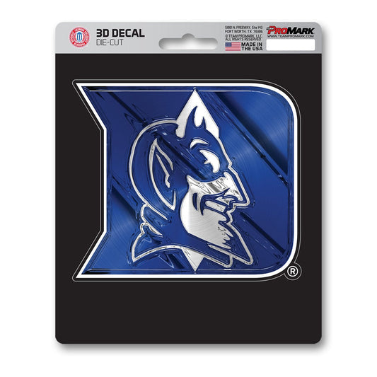 Duke Blue Devils 3D Decal Sticker - Duke