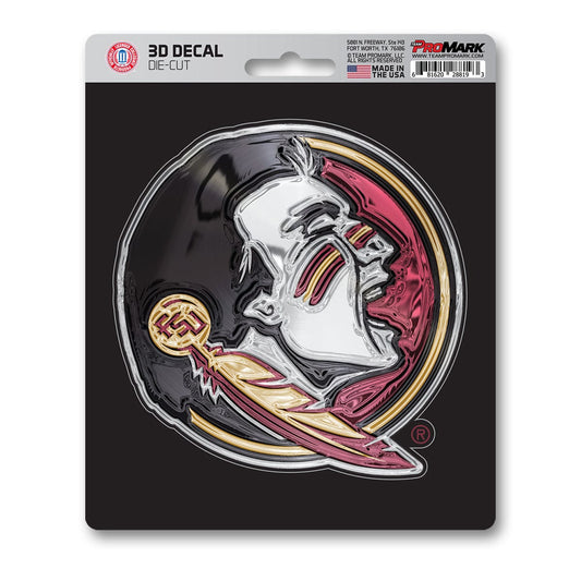 Florida State Seminoles 3D Decal Sticker - Florida State
