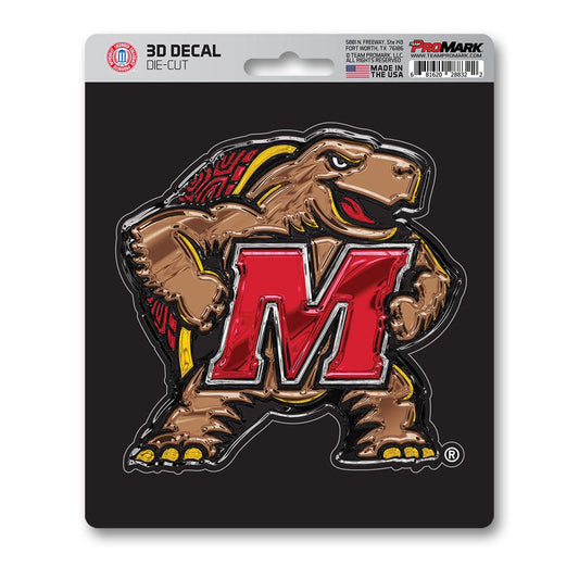 Maryland Terrapins 3D Decal Sticker - Maryland