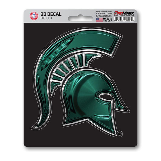 Michigan State Spartans 3D Decal Sticker