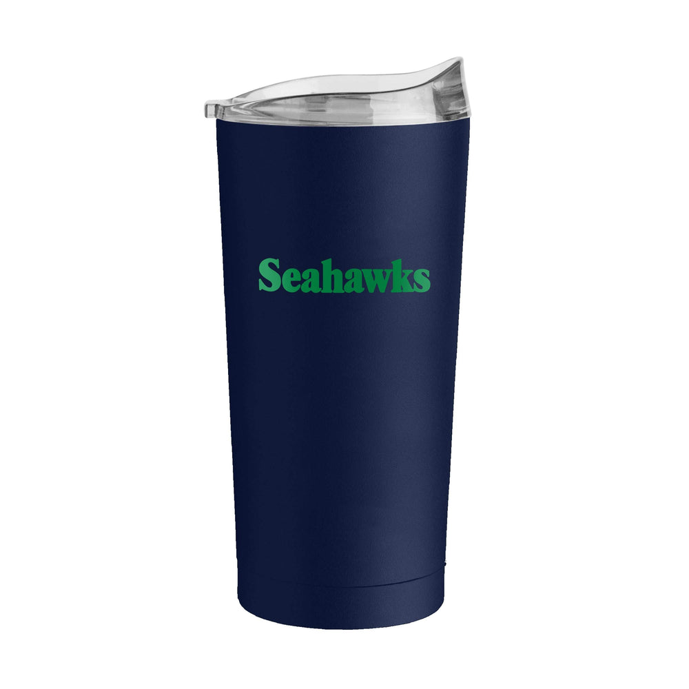 Seattle Seahawks 20oz Flipside Powder Coat Tumbler - Logo Brands - Flyclothing LLC
