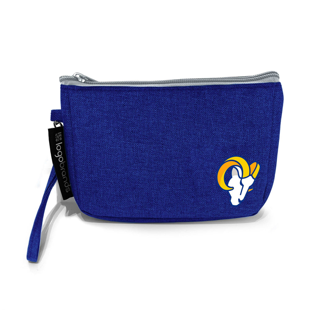 LA Rams Crosshatch Wristlet - Logo Brands - Flyclothing LLC