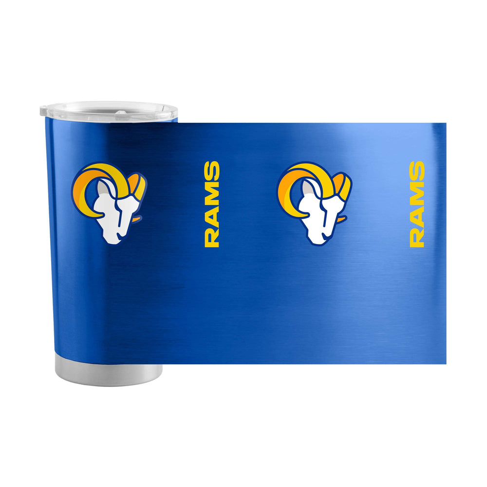 LA Rams 20oz Gameday Stainless Tumbler - Logo Brands - Flyclothing LLC