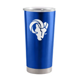 LA Rams 1 Color 20oz Gameday Stainless Tumbler - Logo Brands - Flyclothing LLC