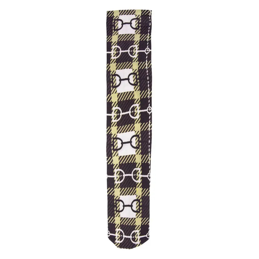 AWST Int'l Snaffle Bit Plaid Socks - Breeches.com - Flyclothing LLC