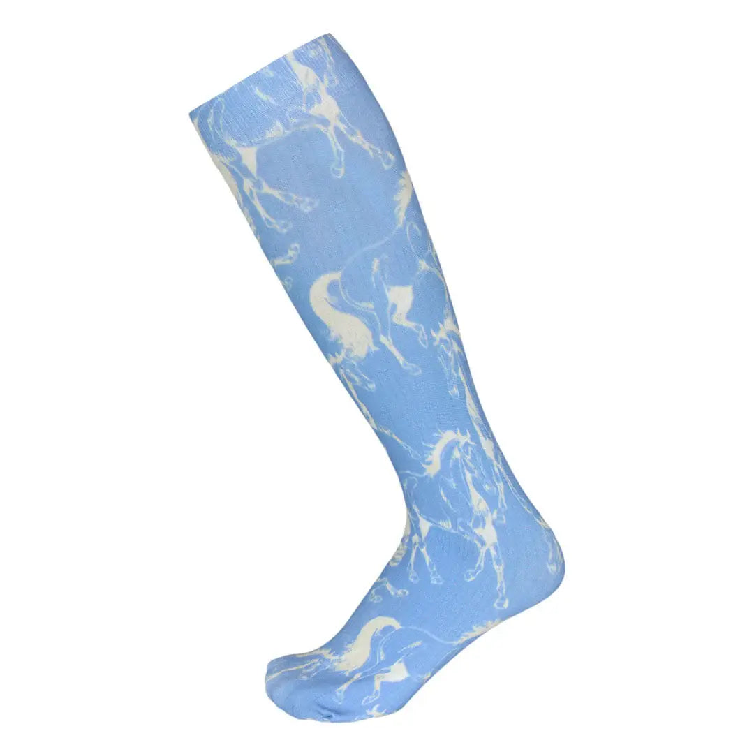 AWST Int'l Lila Linear Horse Socks - Breeches.com - Flyclothing LLC