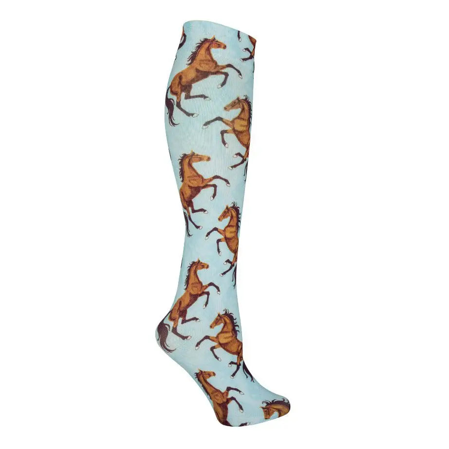 AWST Int'l Lila Bay Horses Socks - Breeches.com - Flyclothing LLC