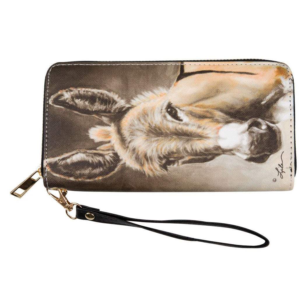 AWST Int'l "Lila" Donkey Head Wallet w/ Wristlet - Breeches.com - Flyclothing LLC