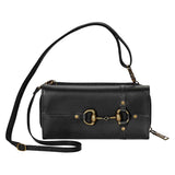 AWST Int'l Snaffle Bit Leather Cross Body Wallet - Breeches.com - Flyclothing LLC