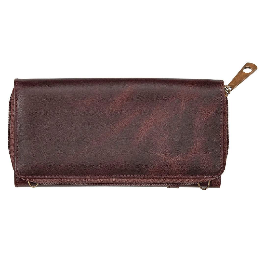 AWST Int'l Snaffle Bit Leather Cross Body Wallet - Breeches.com - Flyclothing LLC