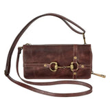 AWST Int'l Snaffle Bit Leather Cross Body Wallet - Breeches.com - Flyclothing LLC