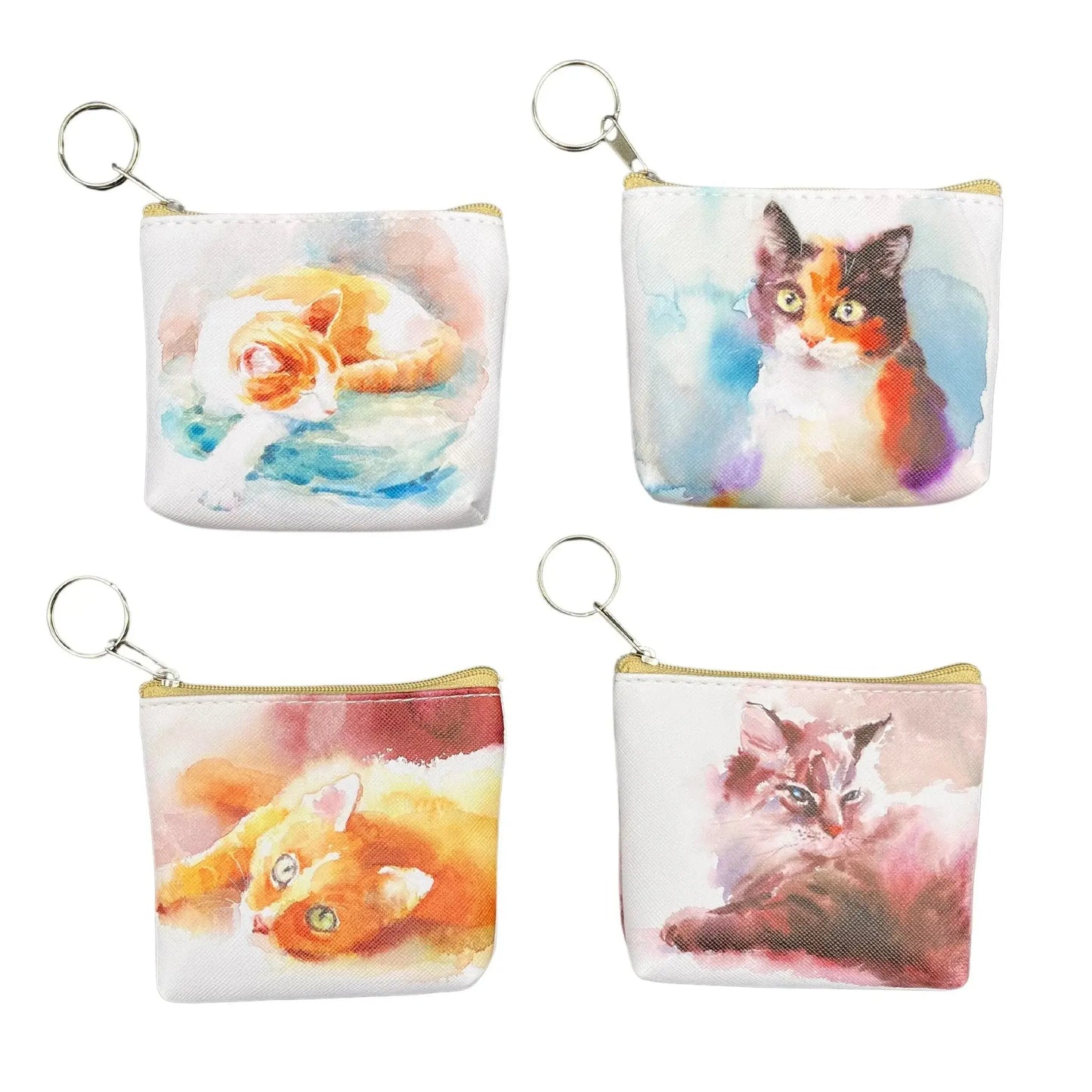 Barn Cats Set of 12 Key Chain Coin Purses - Breeches.com - Flyclothing LLC