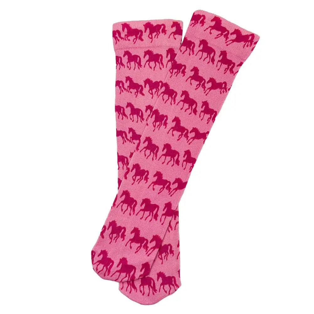 AWST Int'l Children's Lila Frolicking Horse Socks - Breeches.com - Flyclothing LLC