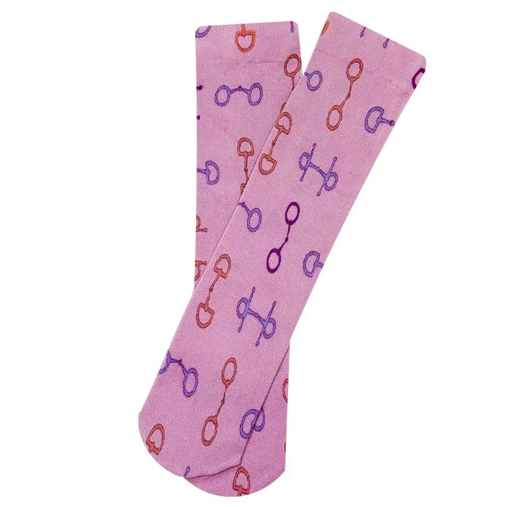 AWST Int'l Children's Lila Snaffle Bits Socks - Breeches.com - Flyclothing LLC