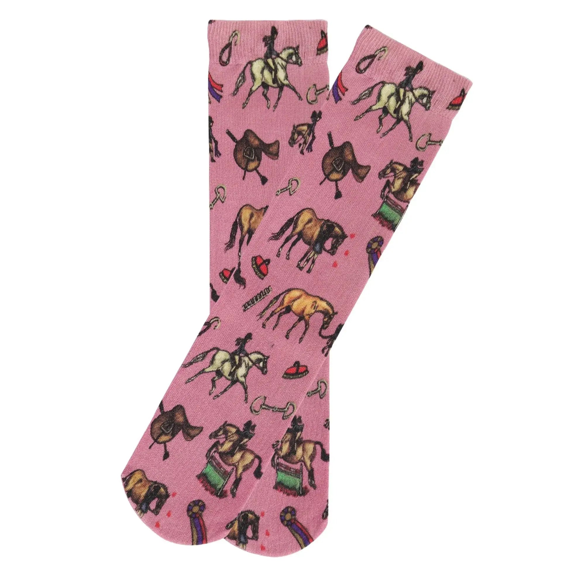 AWST Int'l Children's Lila Hunter Ponies Socks - Breeches.com - Flyclothing LLC