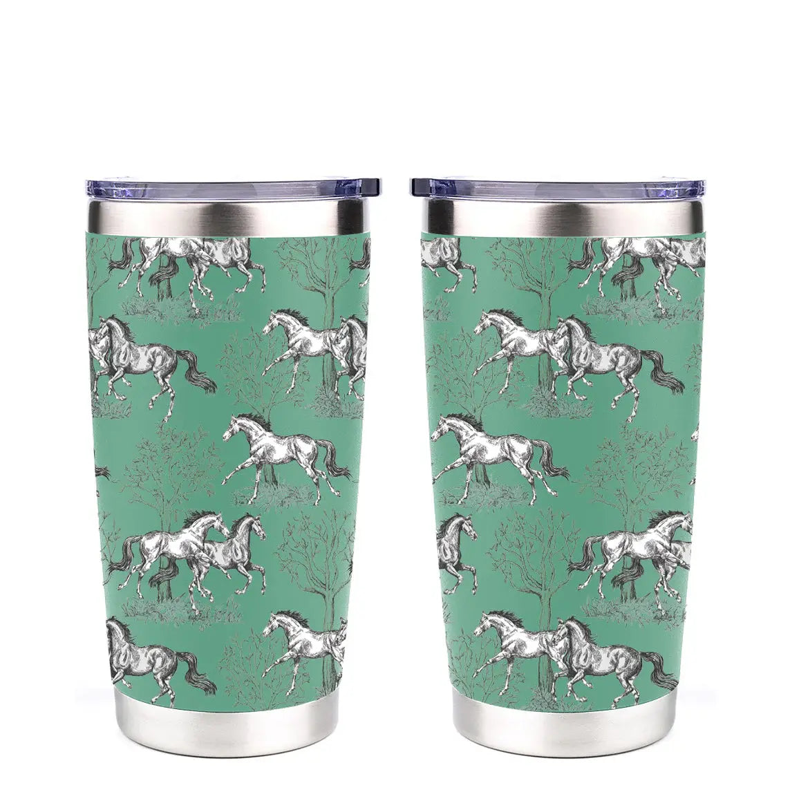 AWST Int'l 20 oz Stainless Steel Tumbler - Lila Toile - Breeches.com - Flyclothing LLC
