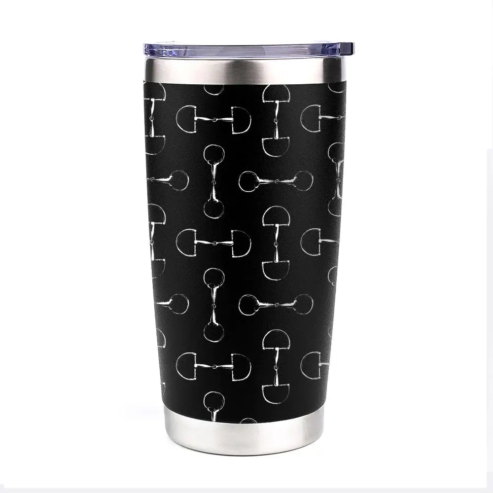 AWST Int'l 20 oz Stainless Steel Tumbler-Lila Vintage Snaffle Bit - Breeches.com - Flyclothing LLC