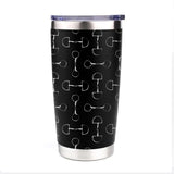 AWST Int'l 20 oz Stainless Steel Tumbler-Lila Vintage Snaffle Bit - Breeches.com - Flyclothing LLC