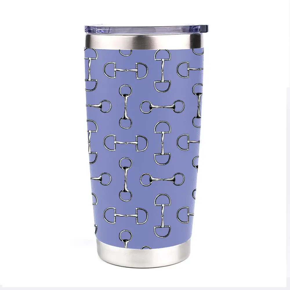 AWST Int'l 20 oz Stainless Steel Tumbler-Lila Vintage Snaffle Bit - Breeches.com - Flyclothing LLC