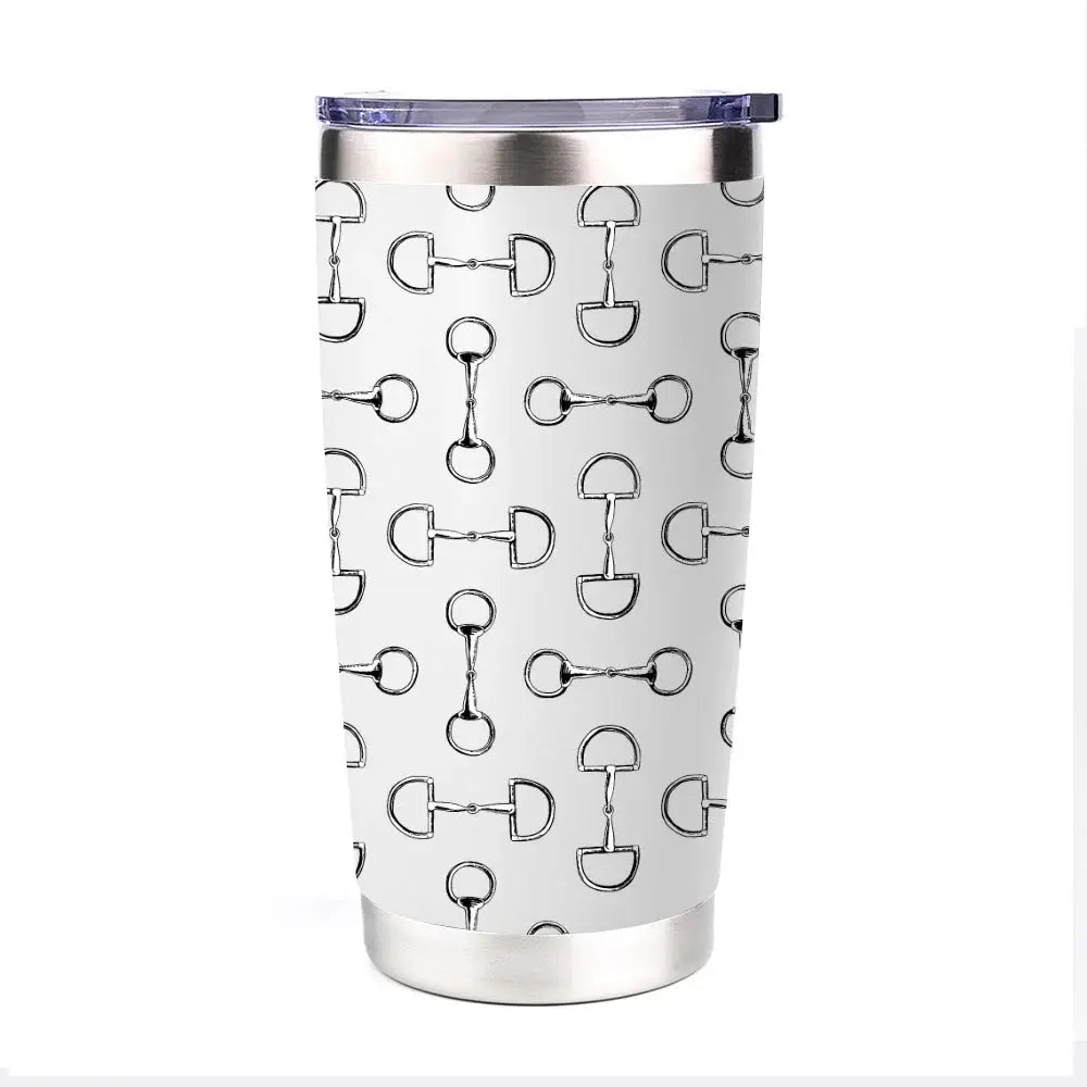 AWST Int'l 20 oz Stainless Steel Tumbler-Lila Vintage Snaffle Bit - Breeches.com - Flyclothing LLC