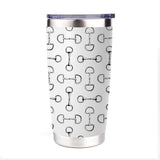 AWST Int'l 20 oz Stainless Steel Tumbler-Lila Vintage Snaffle Bit - Breeches.com - Flyclothing LLC
