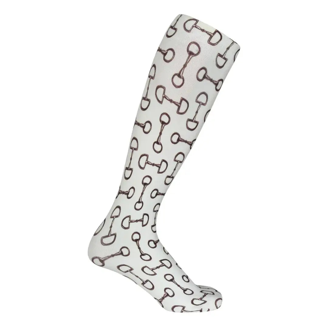 AWST Int'l Lila Vintage Snaffles Socks - Breeches.com - Flyclothing LLC